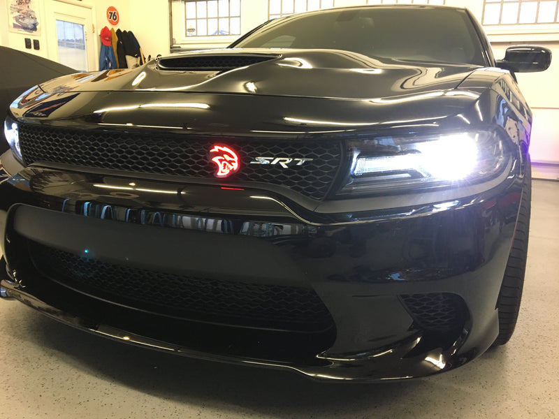 Hellcat Head Badge