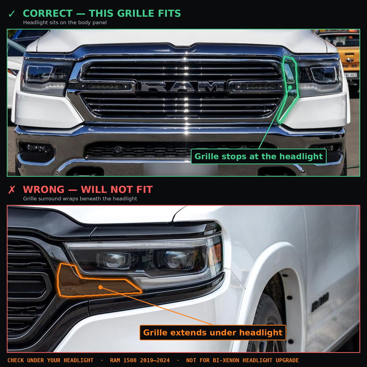 RAM 1500 Illuminated Grille | Christmas Pre-Order
